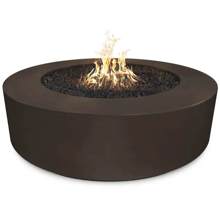 72" Florence Concrete Fire Pit - 20" Tall - OPT-FL72 The Outdoor Plus