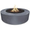 72" Florence Concrete Fire Pit - 20" Tall - OPT-FL72 The Outdoor Plus