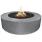 72" Florence Concrete Fire Pit - 20" Tall - OPT-FL72 The Outdoor Plus
