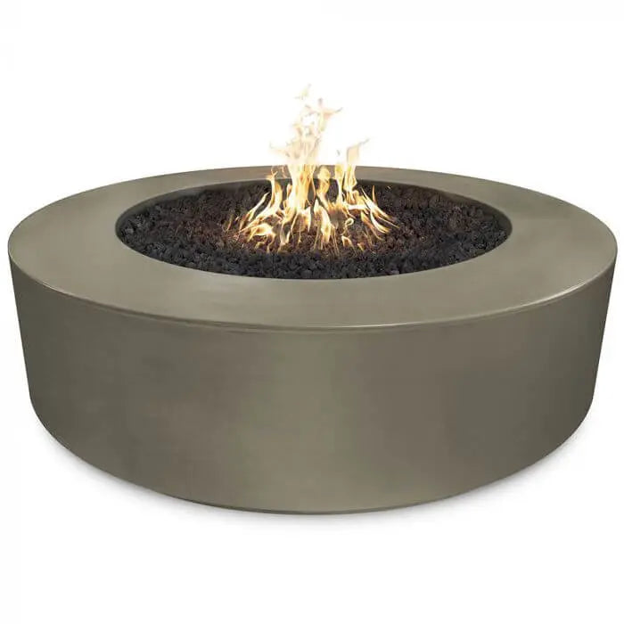72" Florence Concrete Fire Pit - 20" Tall - OPT-FL72 The Outdoor Plus