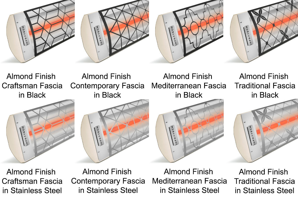 Infratech C-Series Single Element 3000Watt Outdoor Infrared Electric Heater | 277V