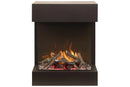 Amantii 2025WM Cube Lumina 3-Sided View Built In Indoor/Outdoor Electric Fireplace Amantii