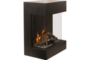 Amantii 2025WM Cube Lumina 3-Sided View Built In Indoor/Outdoor Electric Fireplace Amantii