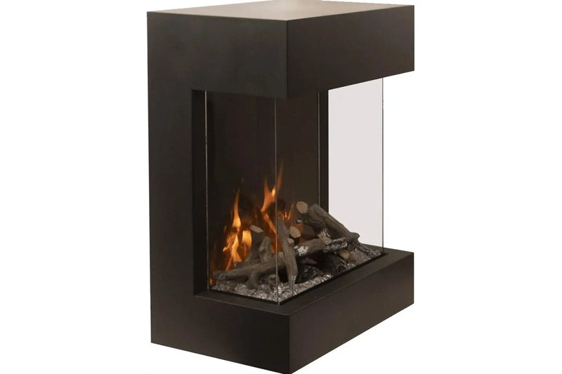 Amantii 2025WM Cube Lumina 3-Sided View Built In Indoor/Outdoor Electric Fireplace Amantii