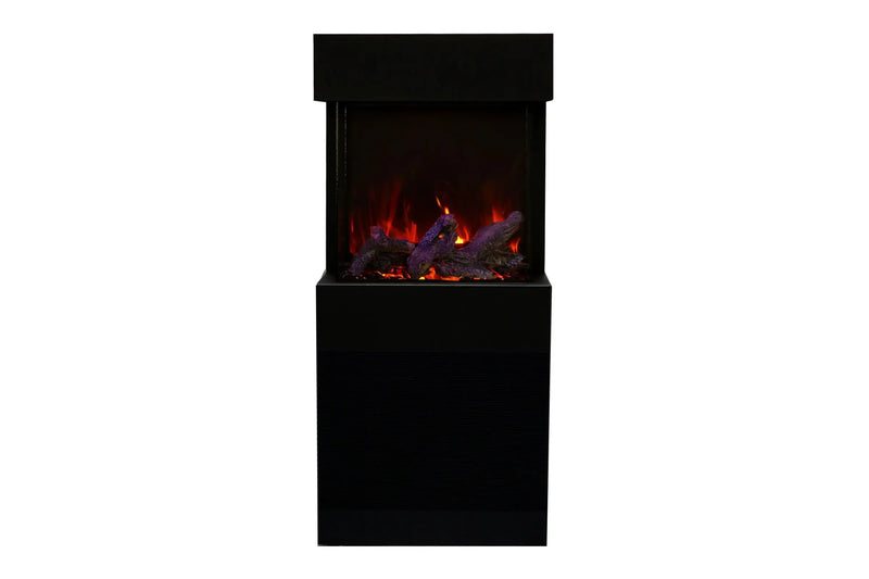 Amantii 2025WM Cube Lumina 3-Sided View Built In Indoor/Outdoor Electric Fireplace Amantii