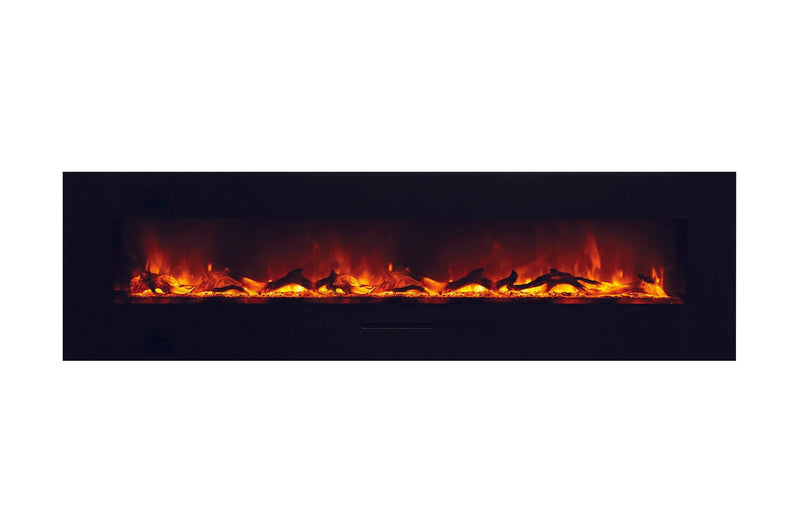 Amantii 81'' Wall Mount / Flush Mount Electric Fireplace Amantii
