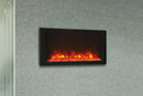 Amantii Panorama 30 inch Extra Slim Built-in Indoor/Outdoor Linear Electric Fireplace Amantii