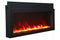 Amantii Panorama 30 inch Extra Slim Built-in Indoor/Outdoor Linear Electric Fireplace Amantii