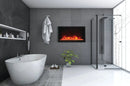 Amantii Panorama 40-inch Built-in Tall & Deep Indoor/Outdoor Linear Electric Fireplace Amantii