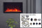 Amantii Panorama 40-inch Built-in Tall & Deep Indoor/Outdoor Linear Electric Fireplace Amantii