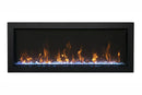 Amantii Panorama 40 inch Extra Slim Built-in Indoor/Outdoor Linear Electric Fireplace Amantii