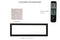 Amantii Panorama 40 inch Extra Slim Built-in Indoor/Outdoor Linear Electric Fireplace Amantii