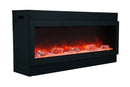 Amantii Panorama 40-inch Slim Built-in Indoor/Outdoor Linear Electric Fireplace Amantii