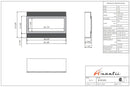 Amantii Panorama 40-inch Slim Built-in Indoor/Outdoor Linear Electric Fireplace Amantii
