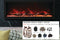 Amantii Panorama 50-inch Built-in Tall & Deep Indoor/Outdoor Linear Electric Fireplace Amantii