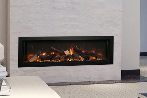 Amantii Panorama 50-inch Deep Built-in Indoor/Outdoor Linear Electric Fireplace Amantii