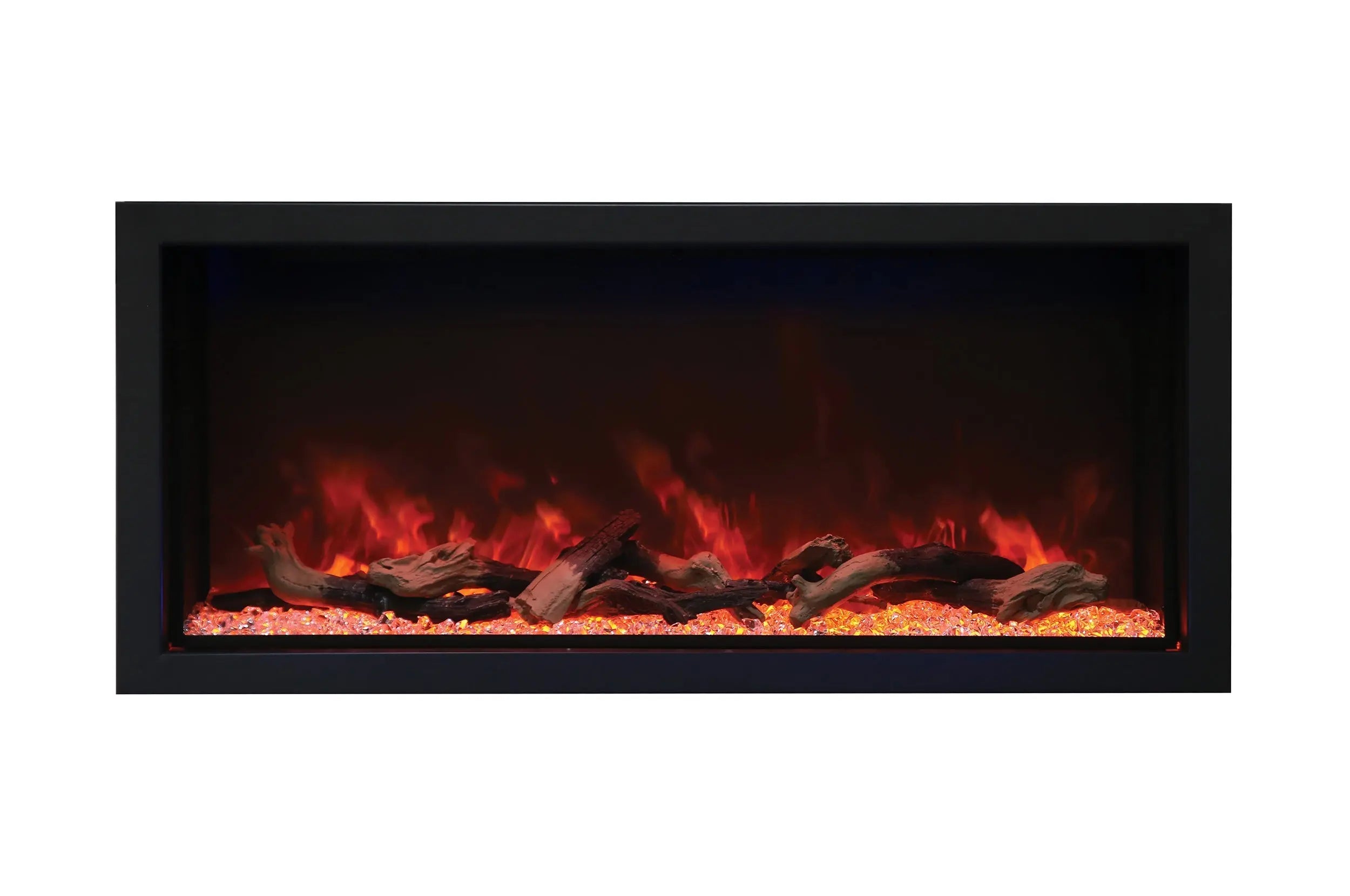 Amantii Panorama 60-inch Built-in Tall & Deep Indoor/Outdoor Linear Electric Fireplace Amantii