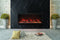 Amantii Panorama 60-inch Built-in Tall & Deep Indoor/Outdoor Linear Electric Fireplace Amantii