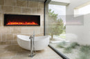 Amantii Panorama 60 inch Extra Slim Built-in Indoor/Outdoor Linear Electric Fireplace Amantii