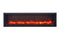 Amantii Panorama 60-inch Slim Built-in Indoor/Outdoor Linear Electric Fireplace Amantii