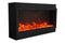Amantii Panorama 72-inch Built-in Tall & Deep Indoor/Outdoor Linear Electric Fireplace Amantii