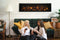 Amantii Panorama 72-inch Built-in Tall & Deep Indoor/Outdoor Linear Electric Fireplace Amantii
