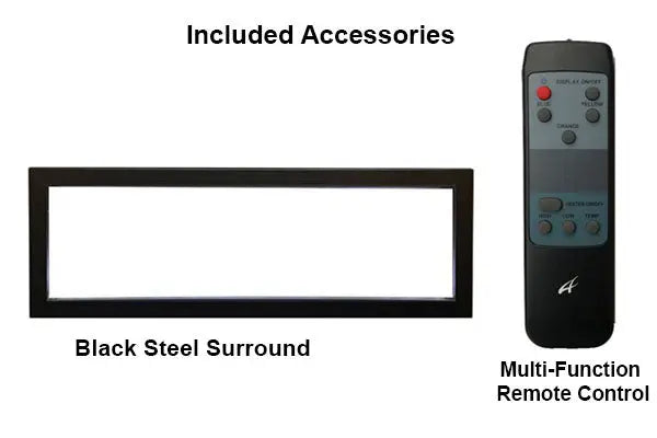 Amantii Panorama 72-inch Built-in Tall & Deep Indoor/Outdoor Linear Electric Fireplace Amantii
