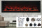 Amantii Panorama 72-inch Built-in Tall & Deep Indoor/Outdoor Linear Electric Fireplace Amantii