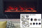 Amantii Panorama 72-inch Built-in Tall & Deep Indoor/Outdoor Linear Electric Fireplace Amantii