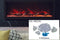Amantii Panorama 72-inch Built-in Tall & Deep Indoor/Outdoor Linear Electric Fireplace Amantii
