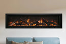 Amantii Panorama 72-inch Deep Built-in Indoor/Outdoor Linear Electric Fireplace Amantii