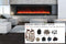 Amantii Panorama 88-inch Built-in Tall & Deep Indoor/Outdoor Linear Electric Fireplace Amantii