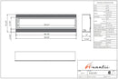 Amantii Panorama 88-inch Deep Built-in Indoor/Outdoor Linear Electric Fireplace Amantii