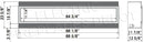 Amantii Panorama 88-inch Deep Built-in Indoor/Outdoor Linear Electric Fireplace Amantii