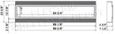 Amantii Panorama 88-inch Slim Built-in Indoor/Outdoor Linear Electric Fireplace Amantii