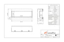 Amantii Panorama Tru View 50-inch 3-Sided View Built In Indoor/Outdoor Electric Fireplace Amantii