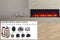 Amantii Panorama Tru View 60-inch 3-Sided View Built In Indoor/Outdoor Electric Fireplace Amantii