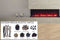 Amantii Panorama Tru View 60-inch 3-Sided View Built In Indoor/Outdoor Electric Fireplace Amantii