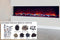 Amantii Panorama Tru View 72-inch 3-Sided View Built In Indoor/Outdoor Electric Fireplace Amantii