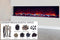 Amantii Panorama Tru View 72-inch 3-Sided View Built In Indoor/Outdoor Electric Fireplace Amantii