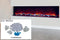Amantii Panorama Tru View 72-inch 3-Sided View Built In Indoor/Outdoor Electric Fireplace Amantii
