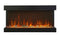 Amantii Panorama Tru View Extra Tall & Deep 40-inch 3-Sided Built In Indoor/Outdoor Electric Fireplace Amantii