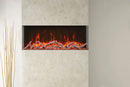 Amantii Panorama Tru View Extra Tall & Deep 50-inch 3-Sided Built In Indoor/Outdoor Electric Fireplace Amantii
