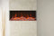 Amantii Panorama Tru View Extra Tall & Deep 50-inch 3-Sided Built In Indoor/Outdoor Electric Fireplace Amantii