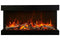 Amantii Panorama Tru View Extra Tall & Deep 72-inch 3-Sided Built In Indoor/Outdoor Electric Fireplace Amantii