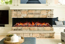 Amantii Panorama Tru View Slim 40-inch 3-Sided Built In Indoor/Outdoor Electric Fireplace Amantii