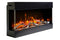 Amantii Panorama Tru View Slim 40-inch 3-Sided Built In Indoor/Outdoor Electric Fireplace Amantii