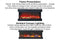 Amantii Panorama Tru View Slim 40-inch 3-Sided Built In Indoor/Outdoor Electric Fireplace Amantii