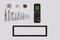 Amantii Symmetry 100'' Recessed Linear Indoor/Outdoor Electric Fireplace Amantii