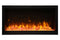 Amantii Symmetry 34'' Extra Tall & Deep Recessed Linear Indoor/Outdoor Electric Fireplace Amantii